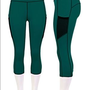 Pop fit crop 2x with pockets popfit